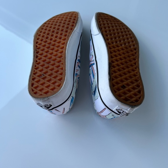 RARE*VANS OLD SKOOL BIRDS OF PARADISE TROPICS Women Low Top  Shoes Sneakers Sz 6 - Picture 4 of 5